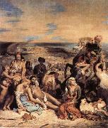 Eugene Delacroix The Massacre on Chios oil on canvas